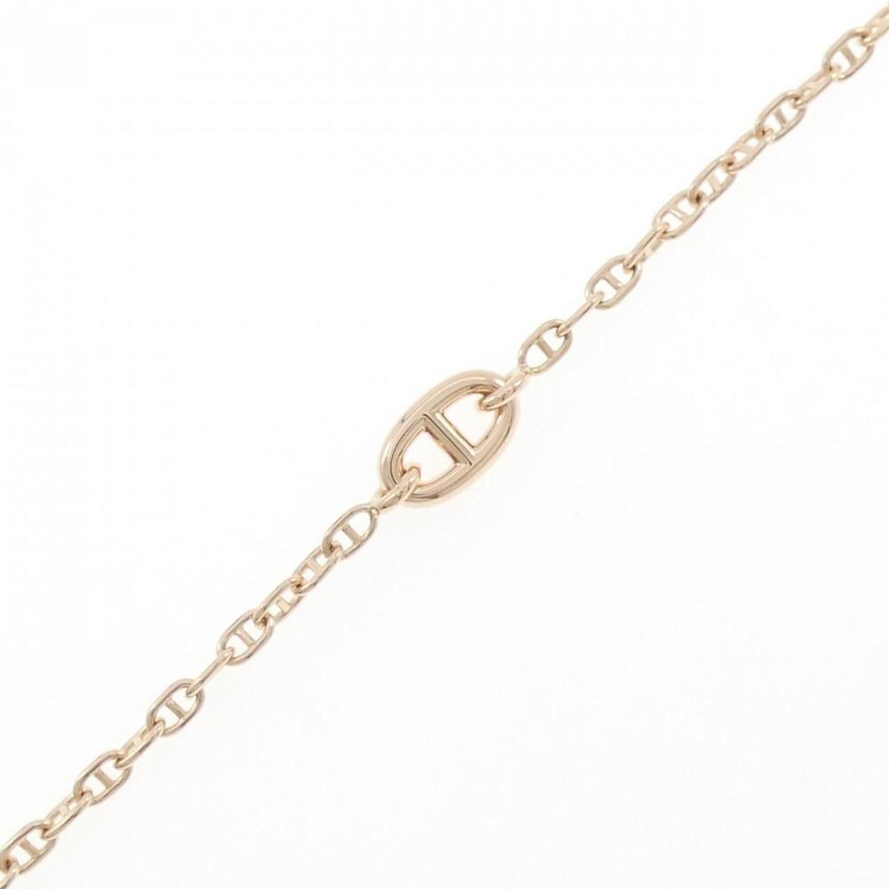 HERMES Gold Charm Bracelet